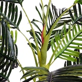thumbnail of Planta artificial palmera 150 cm árbol artificial con maceta y musgo para decoración interior salón oficina balcón Ø18x150 cm