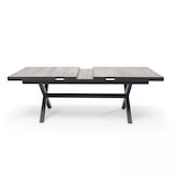 thumbnail of Ausziehbarer 10-Sitzer-Tisch aus Keramik und Aluminium