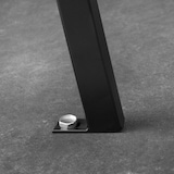 thumbnail of tectake Panca da giardino Pino da 3 posti 126 x 62 x 81,5 cm - nero - 403213