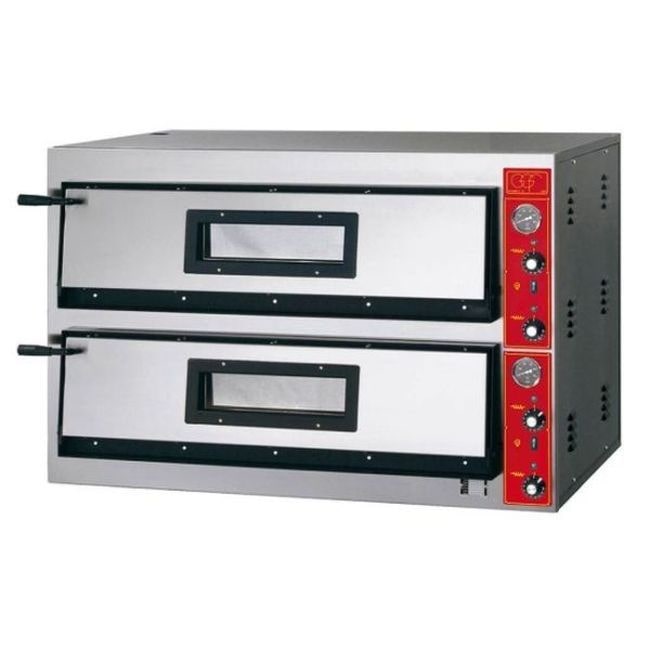 GGF pizzaoven met twee kamers, 12,8 kW, 1150 x 735 x 750 mm