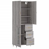 thumbnail of Helloshop26 - Buffet Sideboard Kommode Kleiderschrank Aufbewahrungsmöbel Organizer Küche Wohnzimmer Lounge hohe Sonoma-Eiche 69,5 x 02_0035597