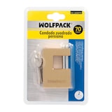 thumbnail of WOLFPACK - Candado Cuadrado Persiana Laton 70 mm.