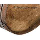 thumbnail of D 92cm - RUSTIKALES Weinfass halbiert aus Eichenholz