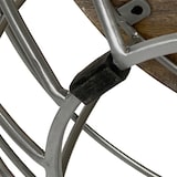 thumbnail of Couchtisch Wohnzimmer-Tisch rund  ø 55 cm  Beistelltisch Metall Gestell Tischplatte Holz massiv : weiß gekälkt