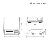 thumbnail of CAS EDM-6, mobile Inventur-Waage, Zählwaage bis 6 kg, geeicht