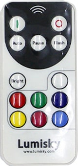thumbnail of Lumisky 2 LIBERTY RGB H24CM kabellose Lampen Polyethylen Weiss