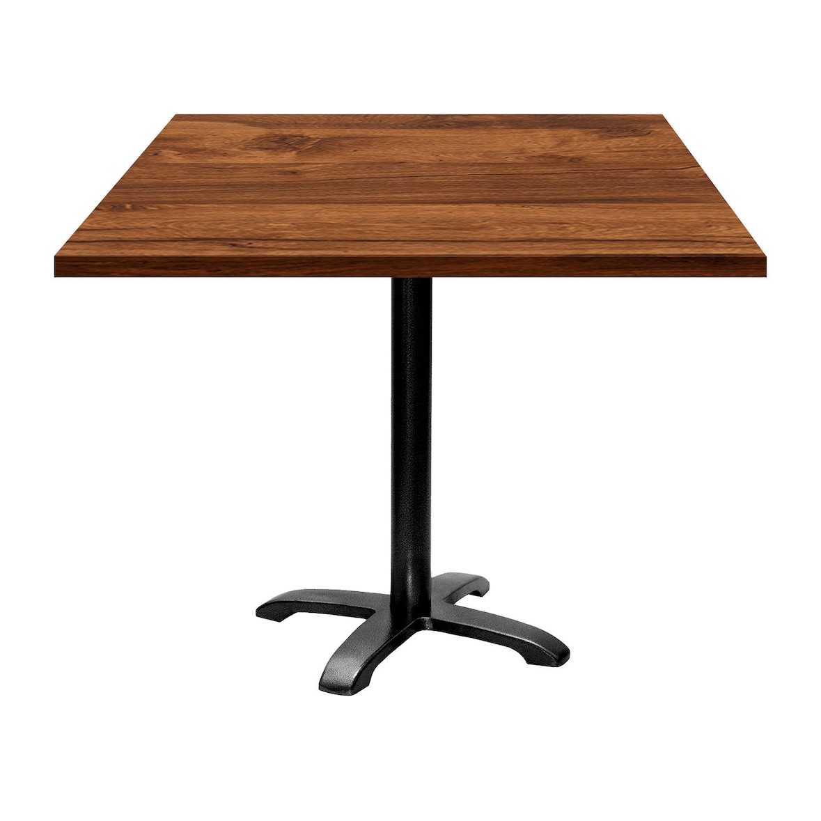 Restootab - Mesa 90x90cm - modelo Bazila em carvalho hunton