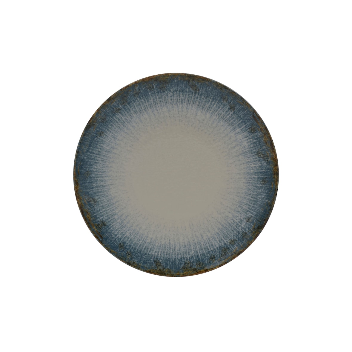 METRO Professional Plat bord Janina, porselein, Ø 27 cm, veelkleurig, 6 stuks