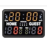 thumbnail of Tableau de scores numérique avec minuterie, affichage électronique pour sports, intérieur/extérieur, modèle de table, 40,5 x 62 cm