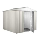 thumbnail of Capanno per esterno in lamiera di acciaio zincata 275x175cm x h 212cm - 87 kg - 4,81mq BIANCO