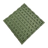 thumbnail of Arquiservi - Pack Ahorro Loseta de Caucho Exterior Verde 50x50x40mm (4UD/1m2) Suelo Antideslizante y Drenante para Parques y Terrazas