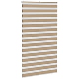 thumbnail of vidaXL Doppelrollo Sandbraun 130x230 cm Stoffbreite 125,9 cm Polyester