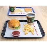 thumbnail of Olympia Kristallon Fast-Food-Tablett aus Polypropylen schwarz 34,5cm