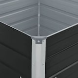 thumbnail of vidaXL Hochbeet 100×100×45 cm Verzinkter Stahl Anthrazit