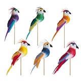thumbnail of MONDO DECO Deco Perroquets Houpette Plume Les Oiseaux Coloris Aléatoires Hauteur : 10 cm x 240 Mondo Déco