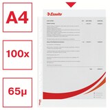 thumbnail of Esselte Prospekthülle  DIN A4 Genarbt Transparent 70 Mikron PP (Polypropylen) Öffnung oben 11 Löcher 237520T 100 Stück