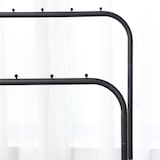 thumbnail of DASCK Appendiabiti Doppio in Metallo 110 cm | 2 Barre + Ripiano Inferiore