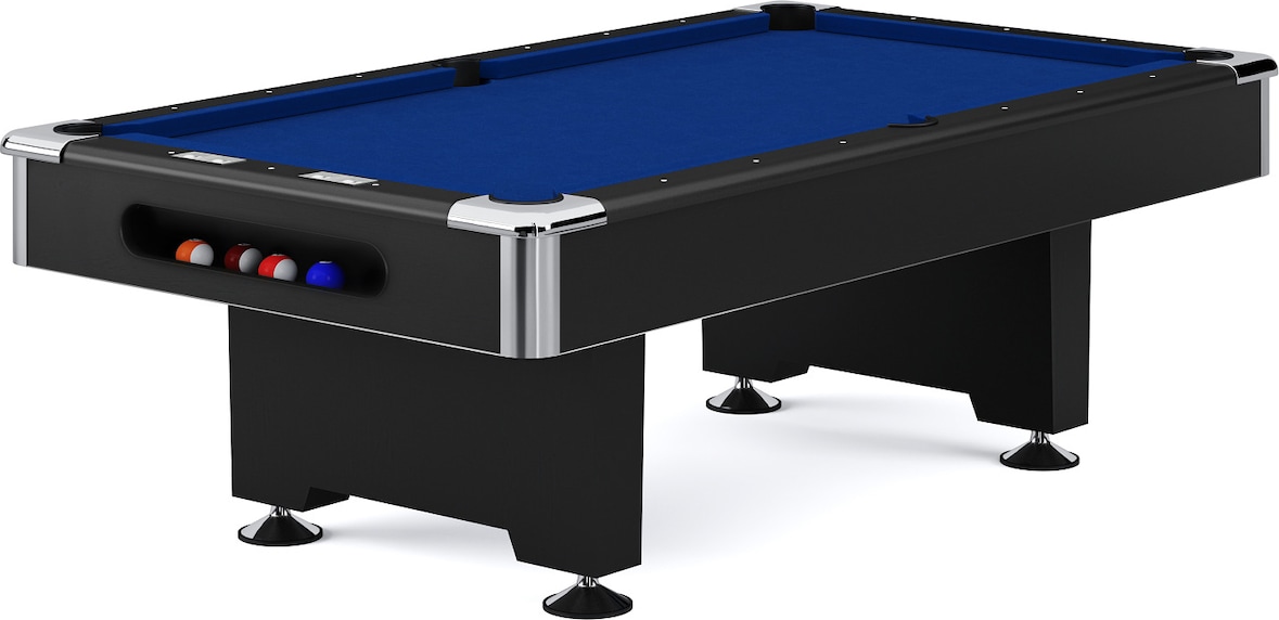 Automaten Hoffmann Billardtisch "Club Pro III", Simonis 860, Royal-Blue, 7 ft (Spielfeld 198x99 cm)