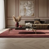 thumbnail of Couchtisch 120x60x30,5 cm mit Hochglanz Marmor Optik Schwarz / Gold, Wohnzimmertisch Rechteckig mit Metall-Gestell, Sofatisch Groß, Tisch