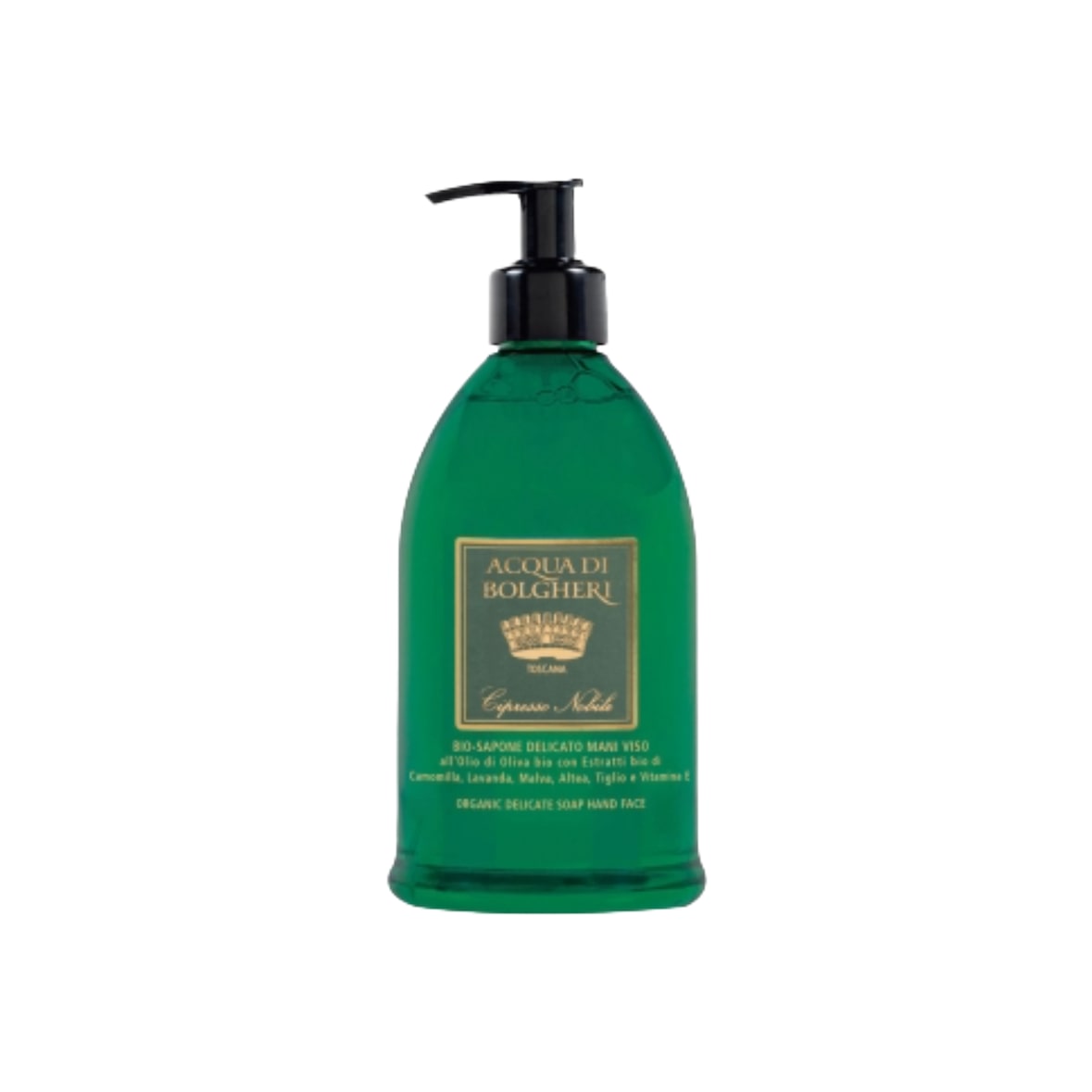 Acqua Di Bolgheri Cipresso Nobile Sanfte Bio-Seife für Hände & Gesicht  500ml