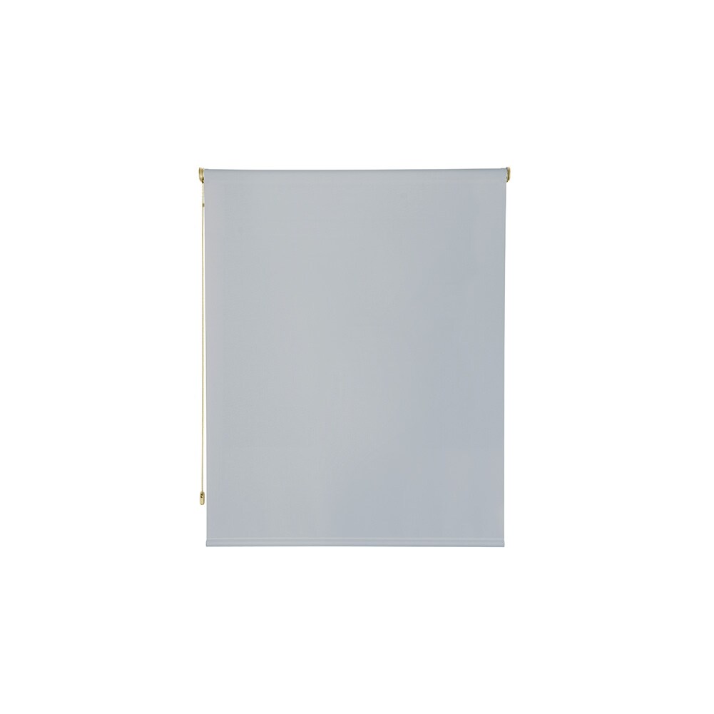 Rocada cortina enrollable 140cm largo x 260cm alto   - cortina color perla con mecánico beige