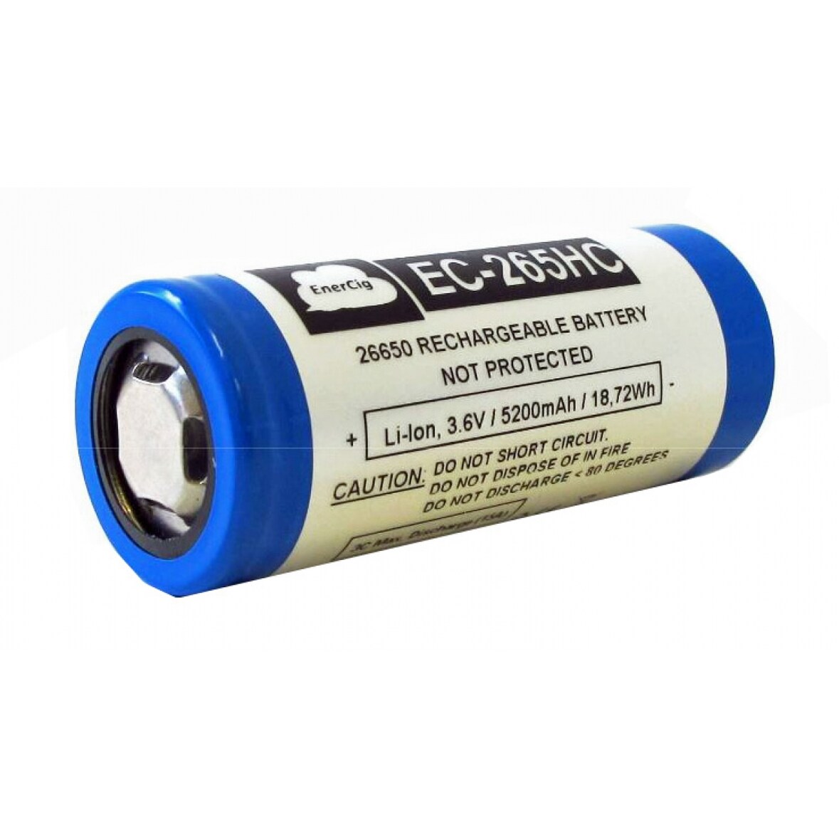 Tensai Akku 26650 typ. 5200 mAh 3.6V Li-Ion EC-265HC - 1er Box