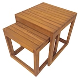 thumbnail of Teakholz Beistelltische 2er Set Verwood