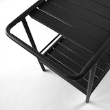 thumbnail of Desserte intérieur à roulettes en acier anthracite