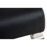thumbnail of Décoshop26 - Sillas de comedor x2 diseño moderno PVC negro estructura de acero inoxidable 10_0007402