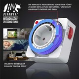 thumbnail of BEARWARE 24h kompakte Zeitschaltuhr 15 min. Zeitintervalle / Kinderschutzsicherung