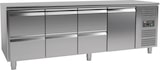 thumbnail of Kühltisch - 2,2 x 0,7 m - 1 Tür und 6 Schubladen - IDEAL