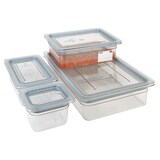 thumbnail of CAMBRO 30CWGL-135 - Tapa hermética GripLid GN 1/3 - 17,6 x 32,5 cm - (No incluye cubeta) - Transparente - Venta 1 unidad.