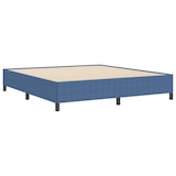 thumbnail of vidaXL Bedframe 180x200 cm ribfluweel blauw
