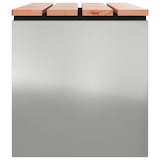 thumbnail of vidaXL Gartenbank Verzinkter Stahl 100 x 40 x 43 cm