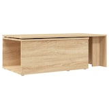thumbnail of Table basse Chêne sonoma 150x50x35 cm Bois d’ingénierie Modèle Atlas Office Pro Essence