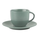 thumbnail of Teetasse und Untertasse mit Vésuvio blau 22 cl x6 - Rond Grès Table Passion