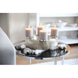 thumbnail of Adventskranz Verona, Edelstahl glänzend vernickelt, Durchmesser 30 cm, für Stumpenkerzen ø 6 cm