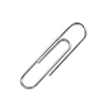 thumbnail of Clips Niquelados Q-Connect Nº3 43 Mm Caja De 100 Unidades