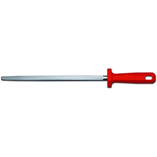 Supra - Rond verchroomd staal 30 cm ROOD