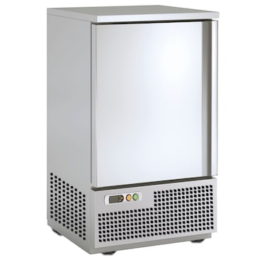 Congelatore per bicchieri con porta in acciaio - 510x505x850 mm - 160 W 230/1V - 14EC1505 Eurast