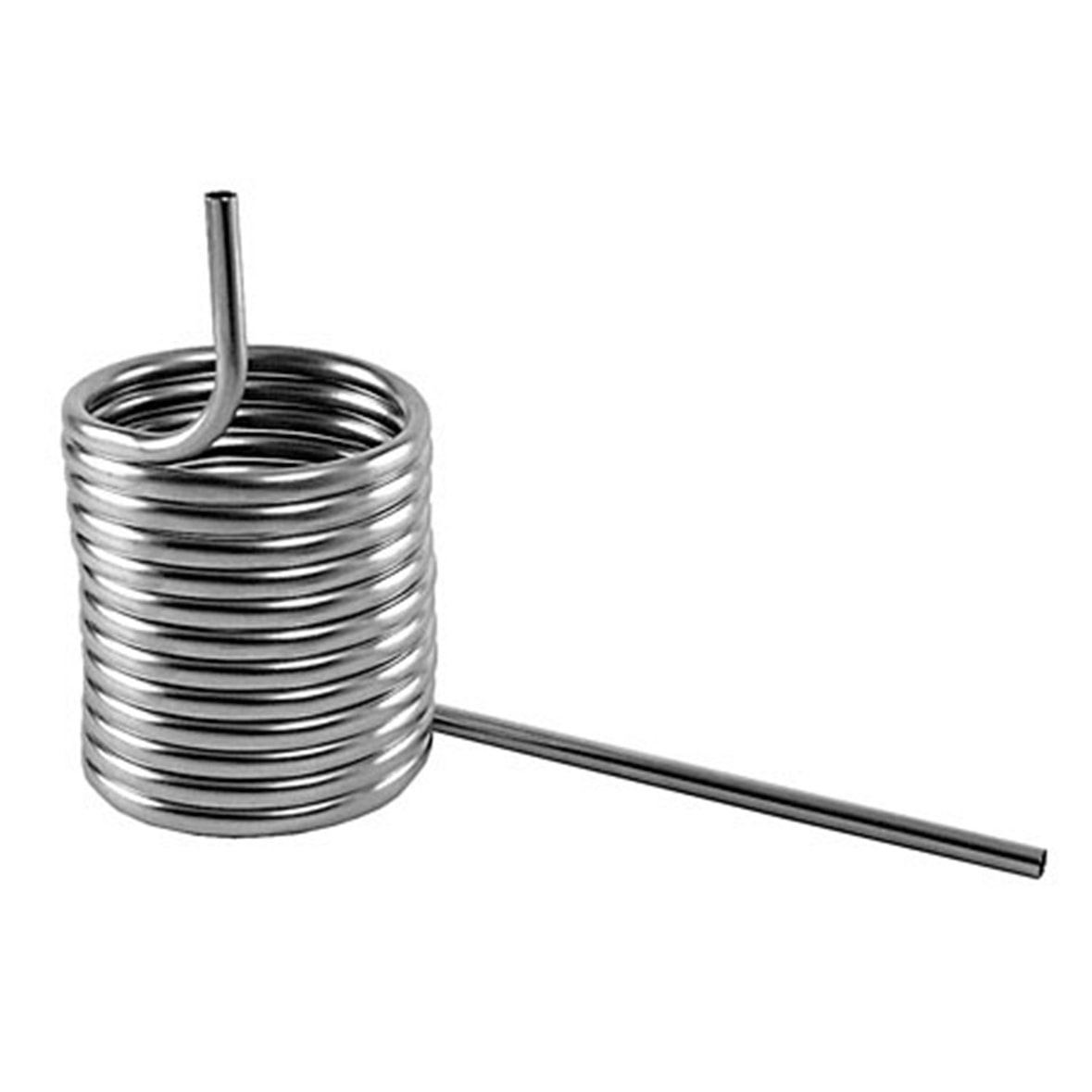 Bier Kühl- und Beruhigungsschlange aus CNS, d14 cm, gedreht, cooling line:rechts-gedreht
