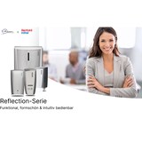 thumbnail of SET: WC-Sitzreiniger Reflection MANUELL, bis zu 15.000 Anwendungen, Edelstahl + 2x375ml Kartuschen, Rentokil INITIAL