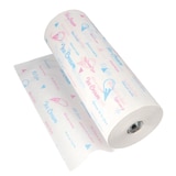 thumbnail of 10 kg Einschlagpapiere Kraftpapier 570 m x 50 cm weiss `Ice Cream` Secare-Rolle