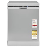 thumbnail of Exquisit Geschirrspüler 60 cm, Unterbaufähig, EEK: C, 12 Maßgedecke, Automatische Türöffnung, Startzeitvorwahl, 11 Liter, GSP6314-030C silber