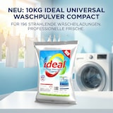 thumbnail of 10Kg ideal Universal Waschpulver COMPACT / 196 Waschladungen
