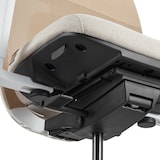 thumbnail of Ergonomische bureaustoel Skandis zonder hoofdsteun beige / wit frame hjh OFFICE