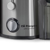 thumbnail of Orbegozo licuadora para verduras y frutas LI 5060, acero inoxidable, boca ancha de 65 mm, sistema antigoteo, 600 W de potencia, Color Negro