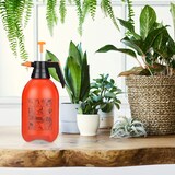 thumbnail of Relaxdays Drucksprüher 3 L, einstellbare Messingdüse, Wasser & Unkrautvernichter, Sprühflasche Garten, orange/schwarz