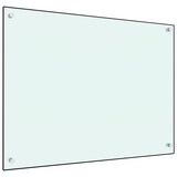 thumbnail of DELUKE® Küchenrückwand Glas - 80x60cm Weiß Wandverklediung Küche Wandschutz Spritzschutz Herdspritzschutz Glasplatte Rückwandküche Küchenwand Design