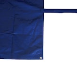 thumbnail of Copertura rettangolare per piscina 6 x 10m, blu navy, con rete drenante, resistenza 140g/m2